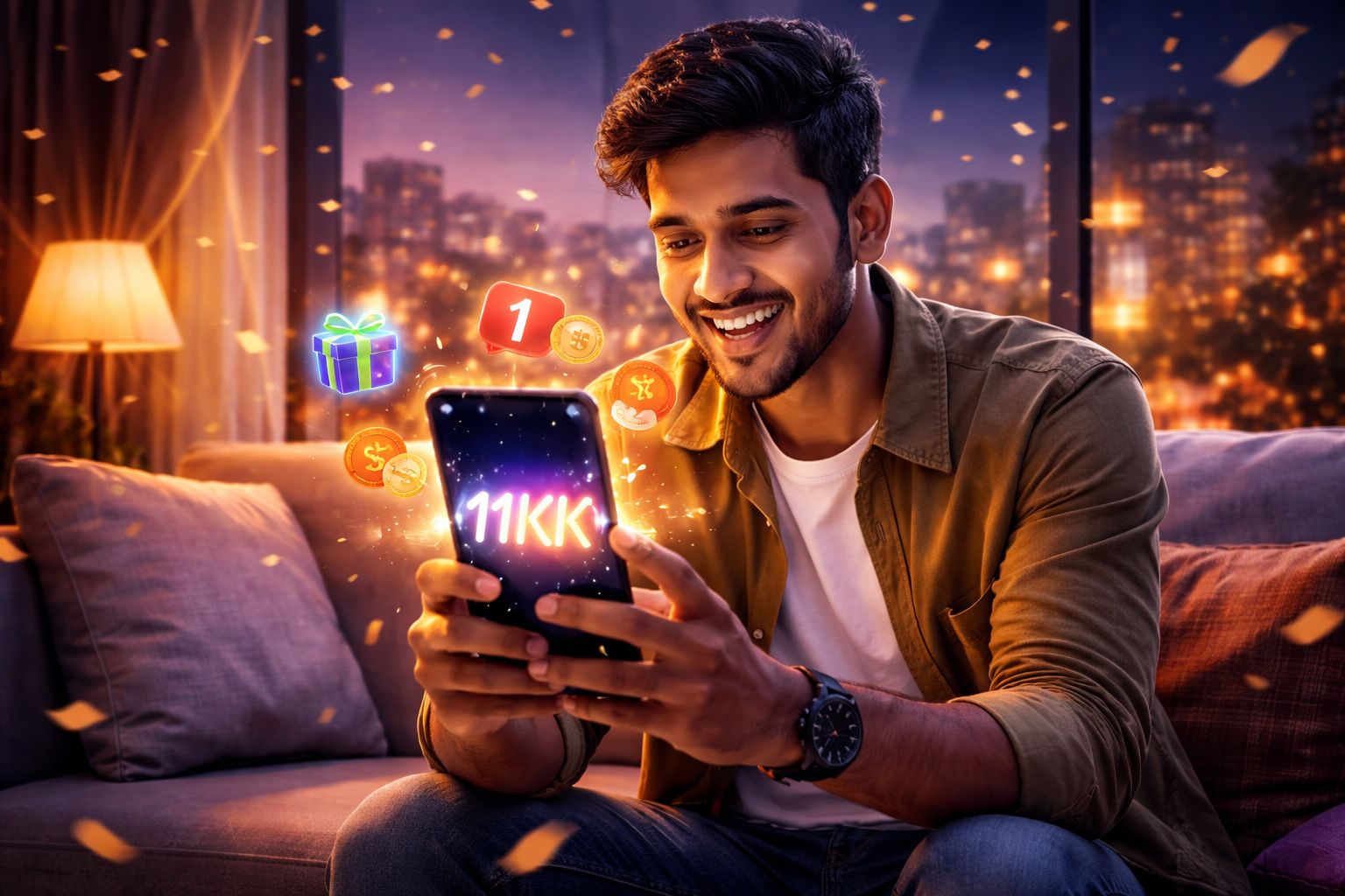 11KK অফিসিয়াল চ্যানেলে একচেটিয়া গ্রাহক পুরস্কার